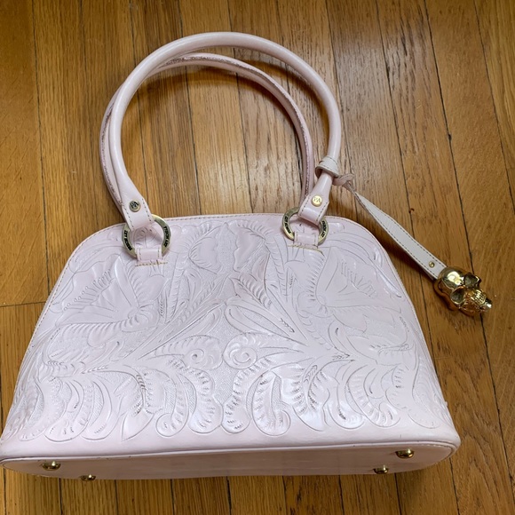 Prison Art tattoo leather art bag